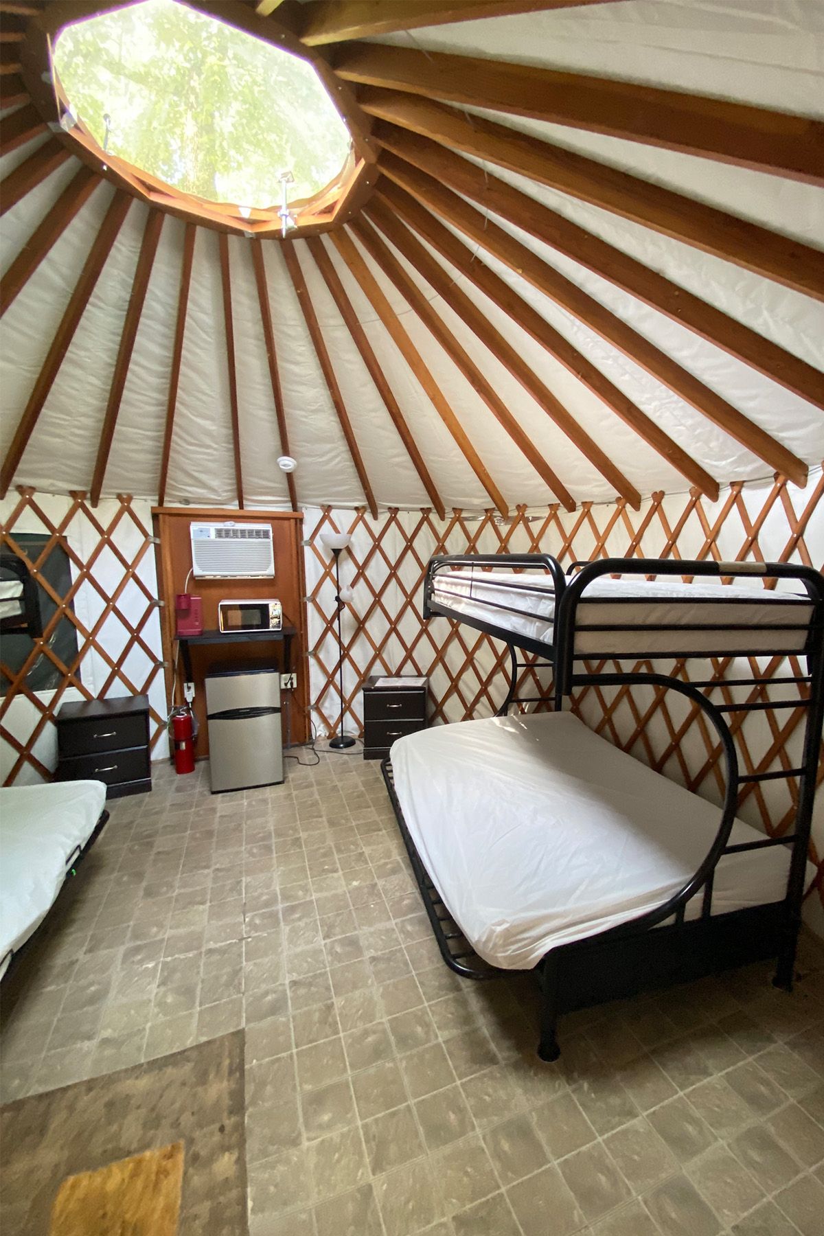 Yurt #5 Inside 1