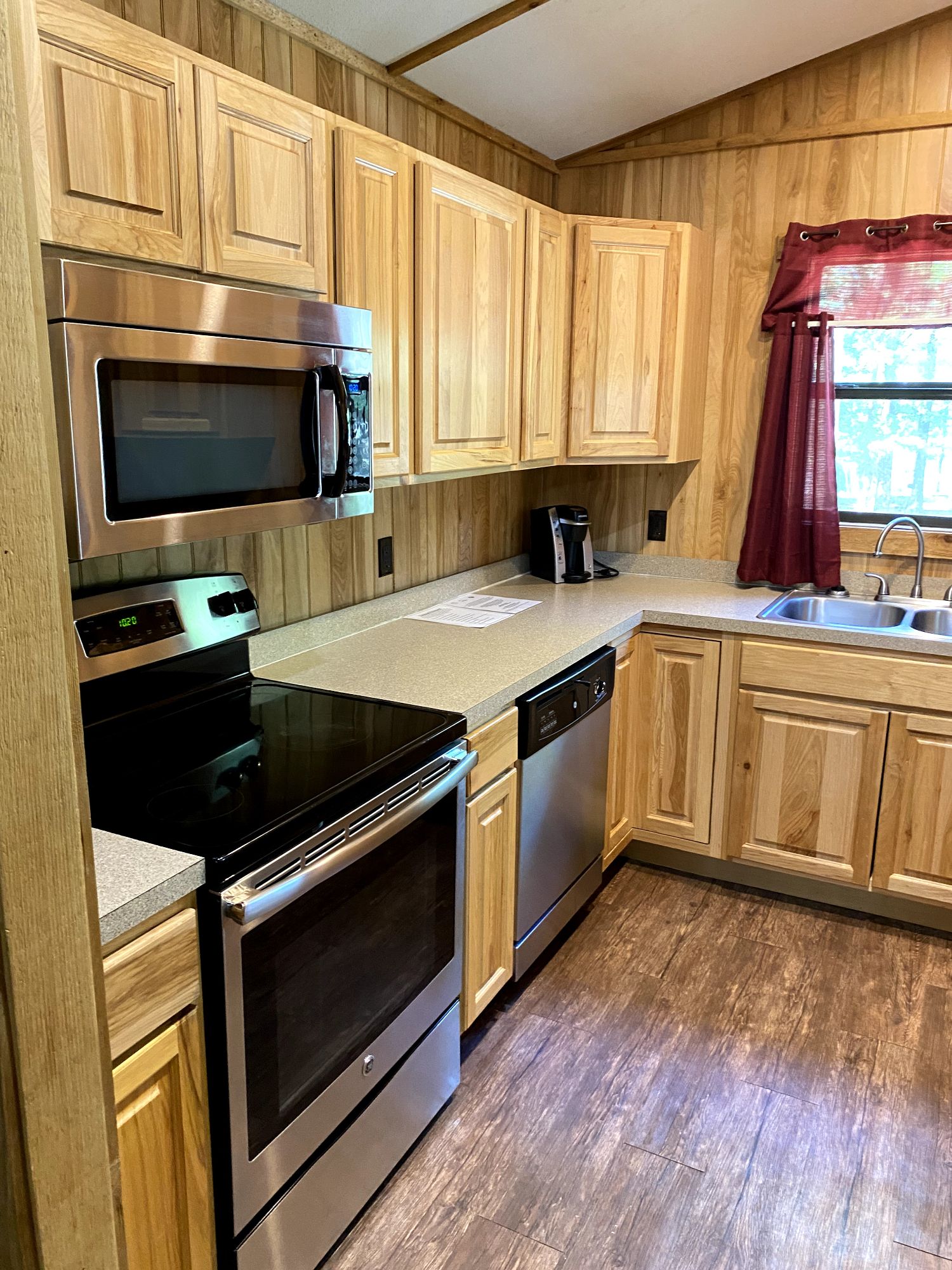 2-Bedroom Cabin Kitchen