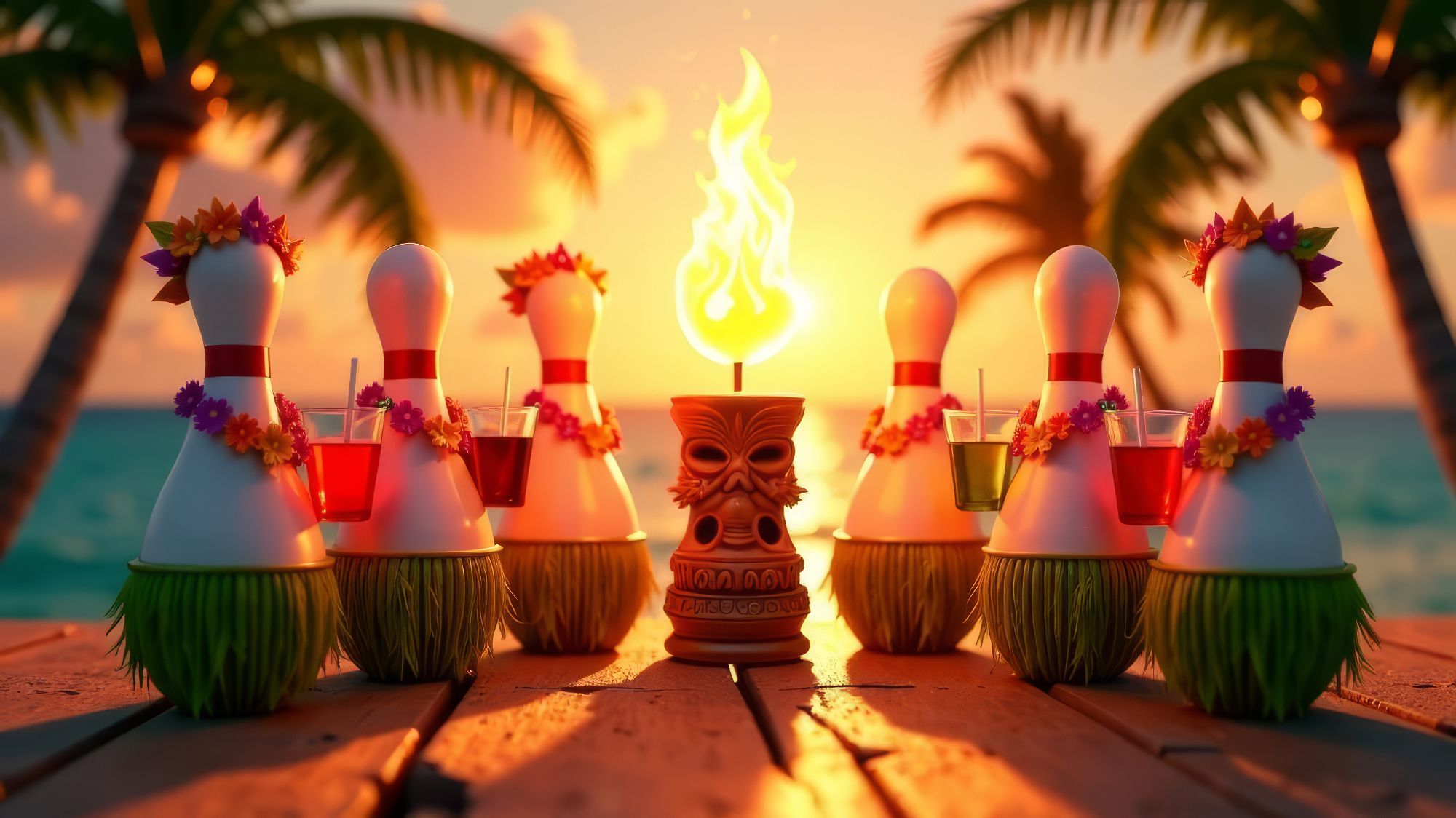 Luau on the Lanes